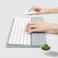 Slow Spring Back Memory Foam Keyboard Mouse Wrist Rest Pad